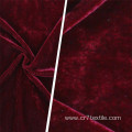 Elegant Indoor Polyester Knit Velvet Pajamas Fabric